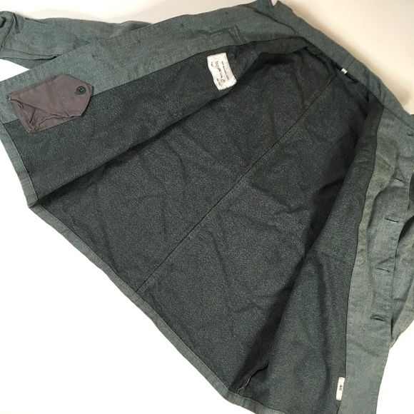 Vintage Denim Jean Button Down Shirt - Picture 7 of 8